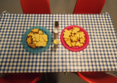 Biscuit Decorating at Greatworth PreSchool Near Brackley