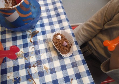 Easter Cakes Easter Craft at Greatworth PreSchool Near Brackley 2